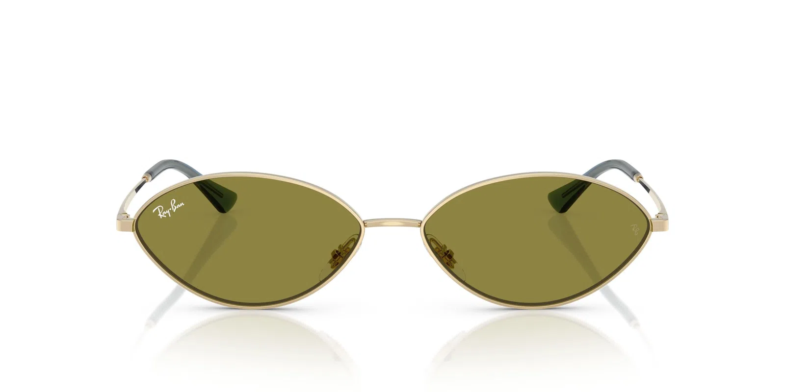 Ray-Ban Kai 3757 Sunglasses - Pale Gold - view 10